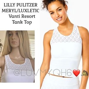 LILLY PULITZER x MERYL | LUXLETIC Vanti Resort Bra Tank Top